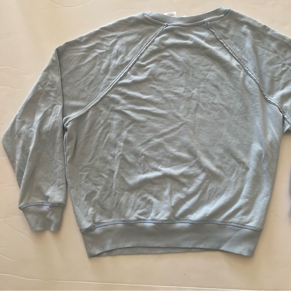 Carebears Blue Embroidered Crewneck Kids Sweater - Picture 6 of 6